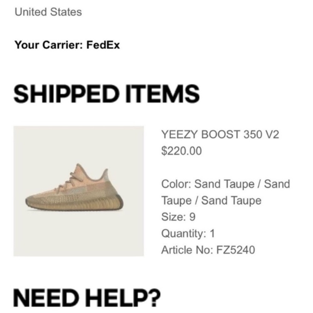 Yeezy 350 “Sand Taupe” - Picture 5 of 5